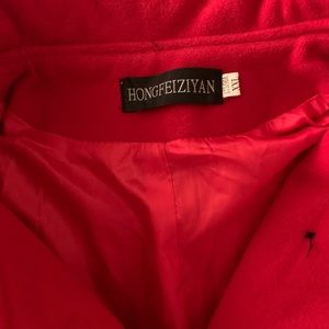 Long Red Coat